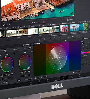 A color grading interface